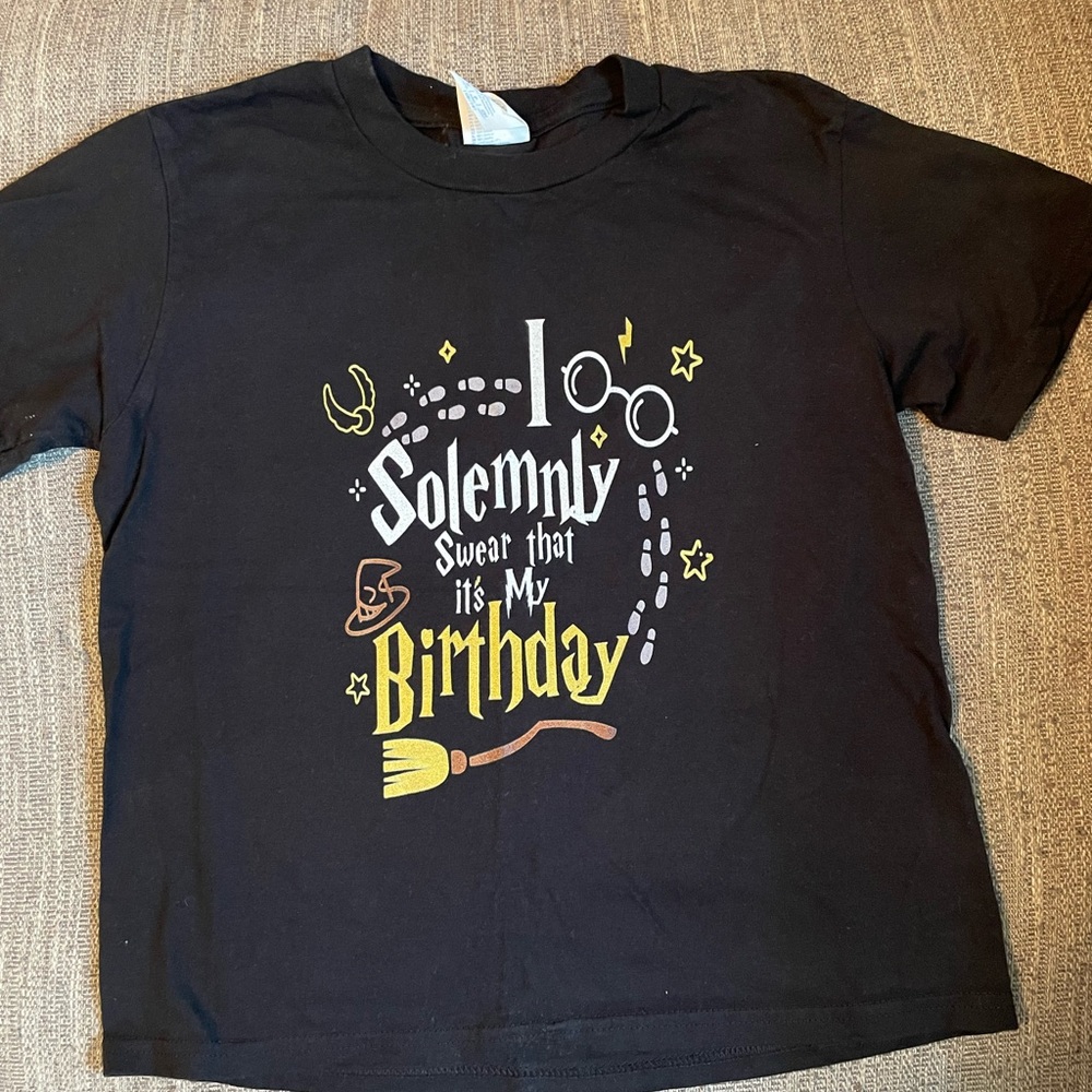 Harry Potter birthday shirt